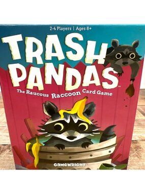 Trash Pandas The Raucous Raccoon Card Game 2-4 Players Ages 8+ By Gamewright